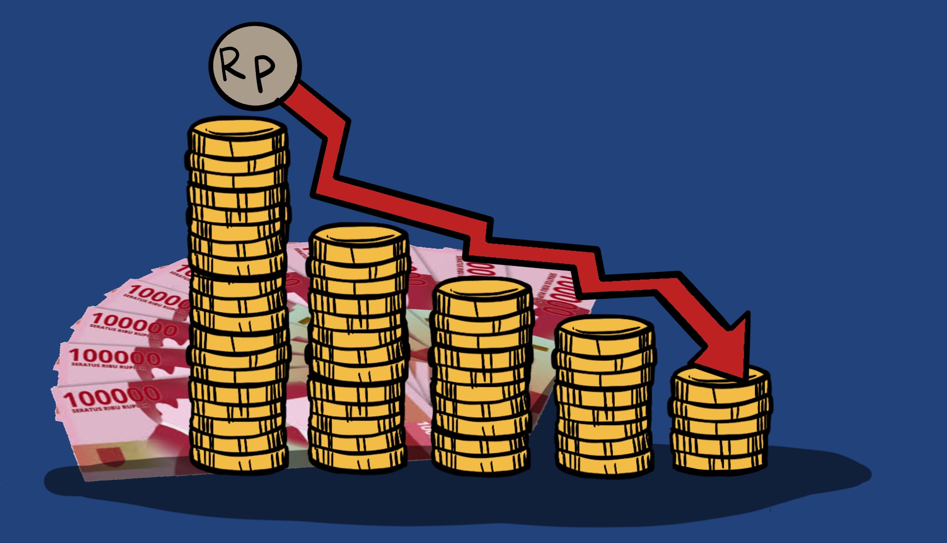 Inflasi Naik, Rupiah Melemah ke Rp17.000: Ini Dampaknya ke Ekonomi RI