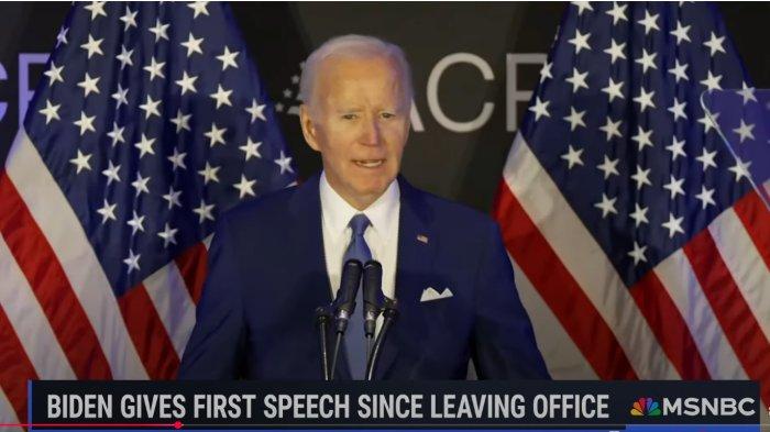 Pidato Pertama Biden Pasca Lengser: Kritik Tajam terhadap Kerusakan Era Trump?