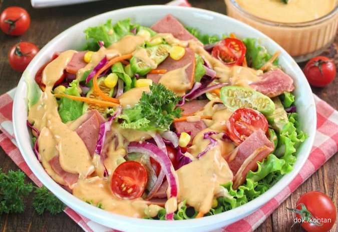 Rekomendasi Saus Salad Buatan Sendiri: Sehat, Praktis, dan Cocok untuk Beragam Sayuran