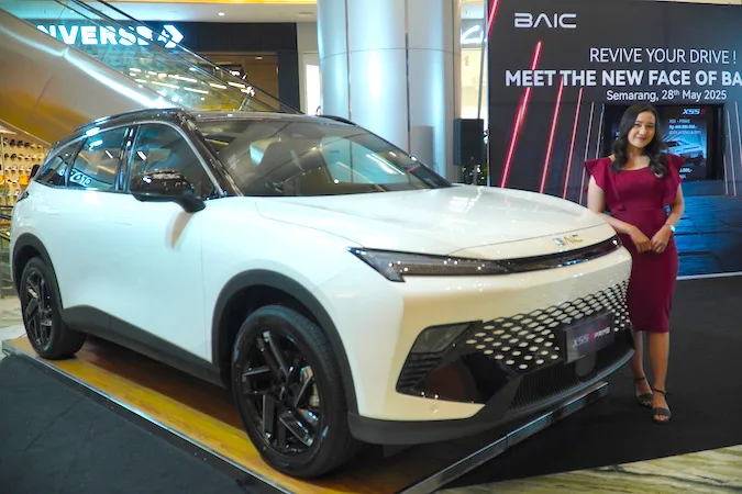 BAIC X55 II Resmi Meluncur di Semarang, Targetkan Pasar SUV Jawa Tengah